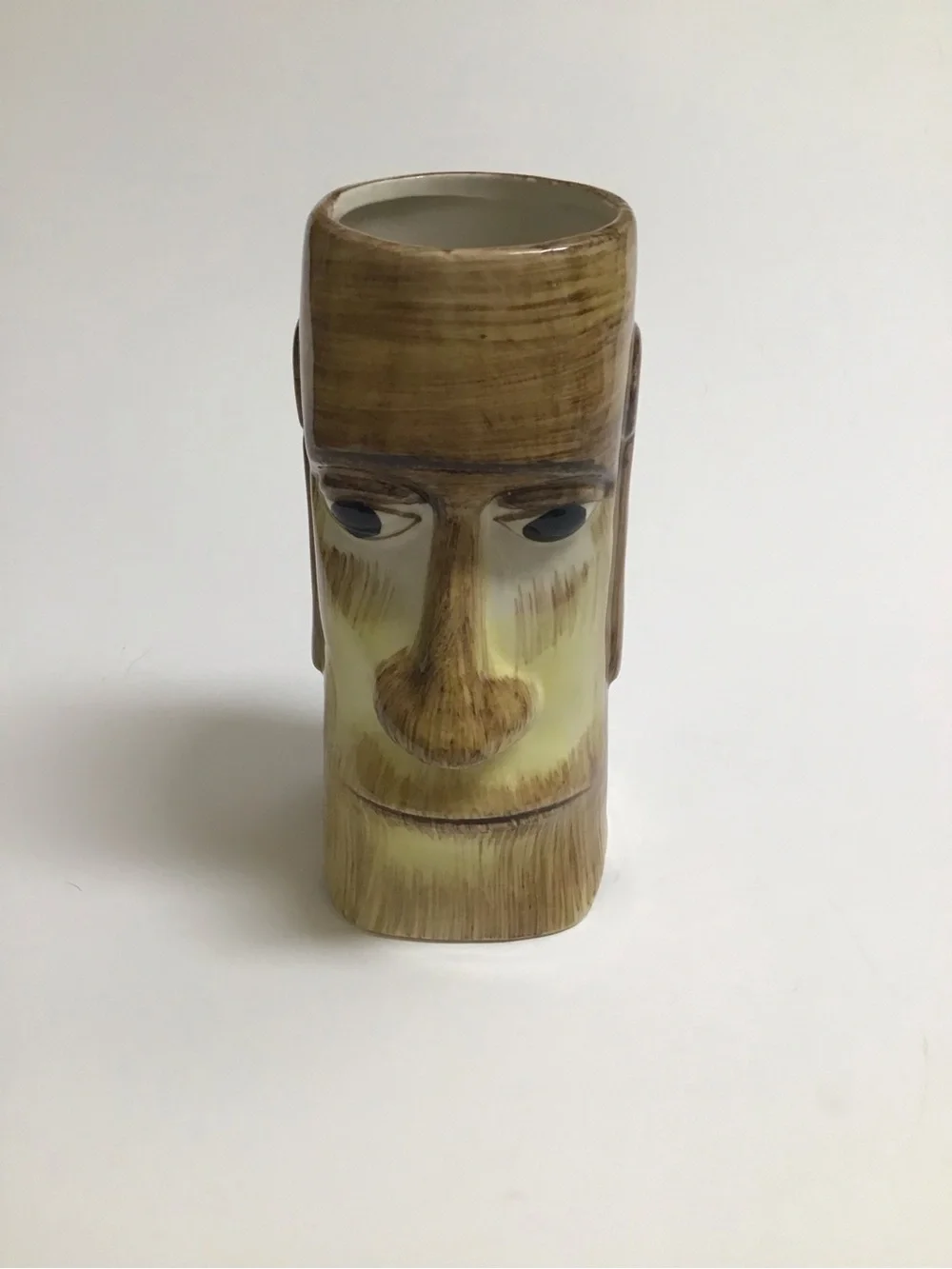 Kowloon Moai Tiki Mug Saugus Mass Resturant Tiki Bar 6” Tall KGS 2018 Man Cave